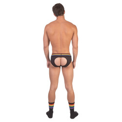 Barcode Berlin Backless PRIDE Noir